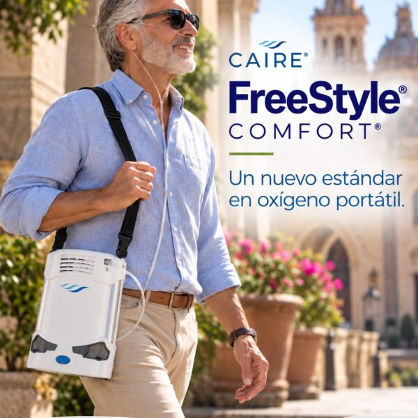 freestyle comfort caire inc oxigeno portatil en mexico